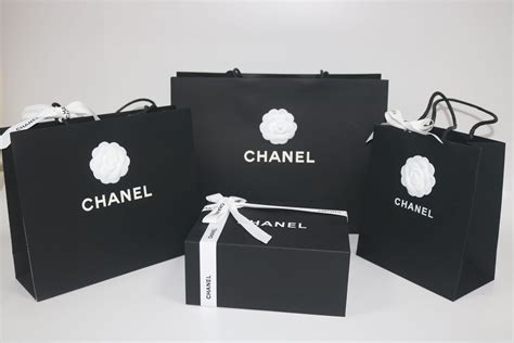 chanel box for sale|chanel paper bag.